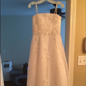 Kids bridal dress